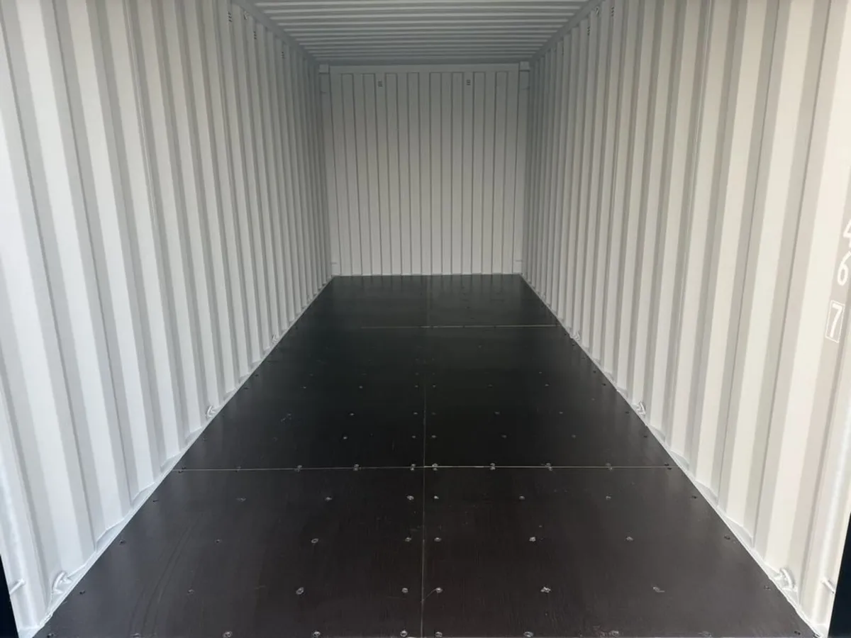 NEW BLACK 20FT Shipping Containers - Image 3