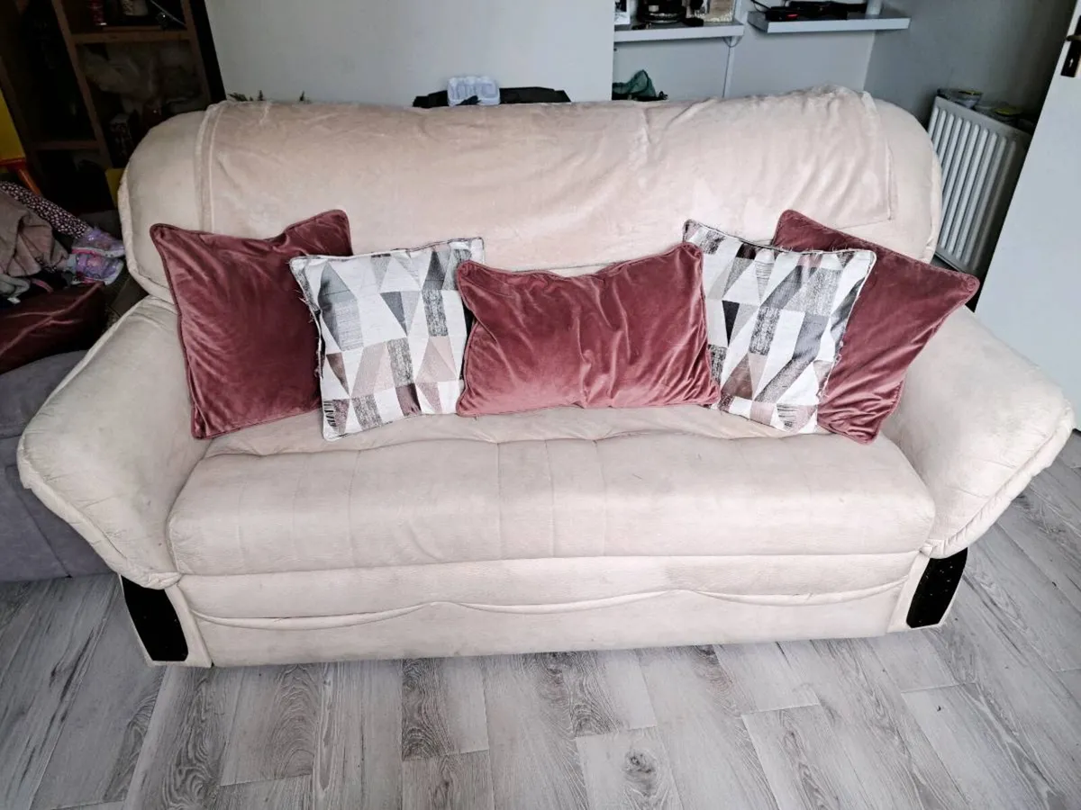 Sofa Bed with storage - Image 1