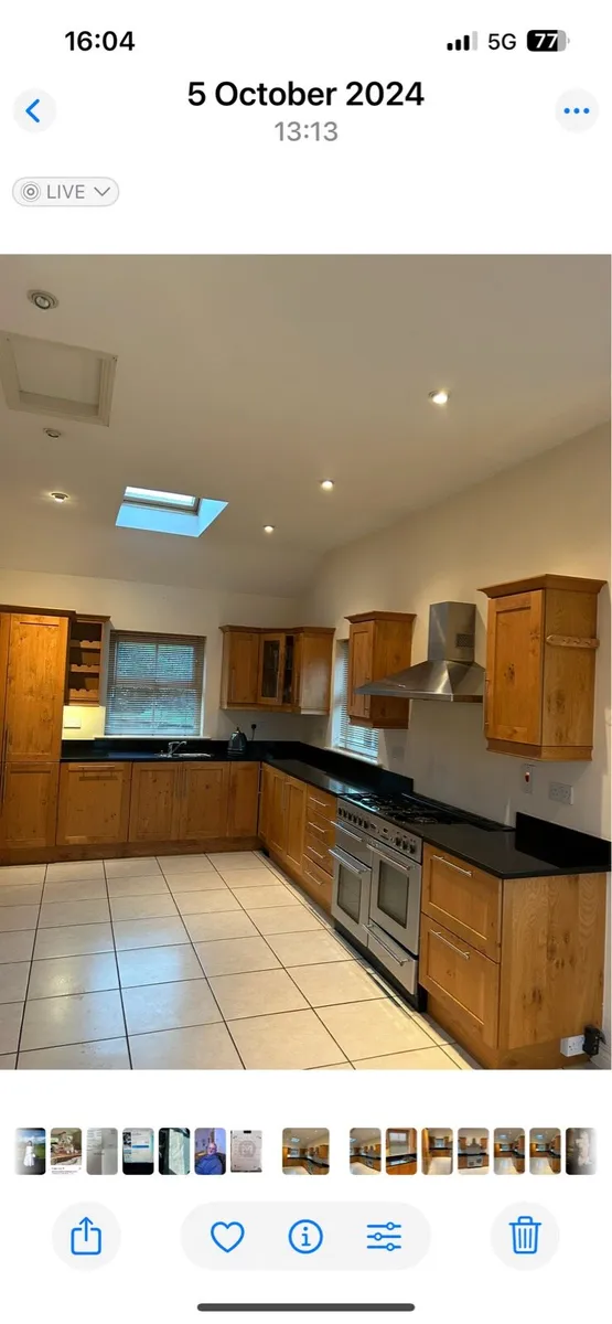 Solid oak kitchen - Image 2