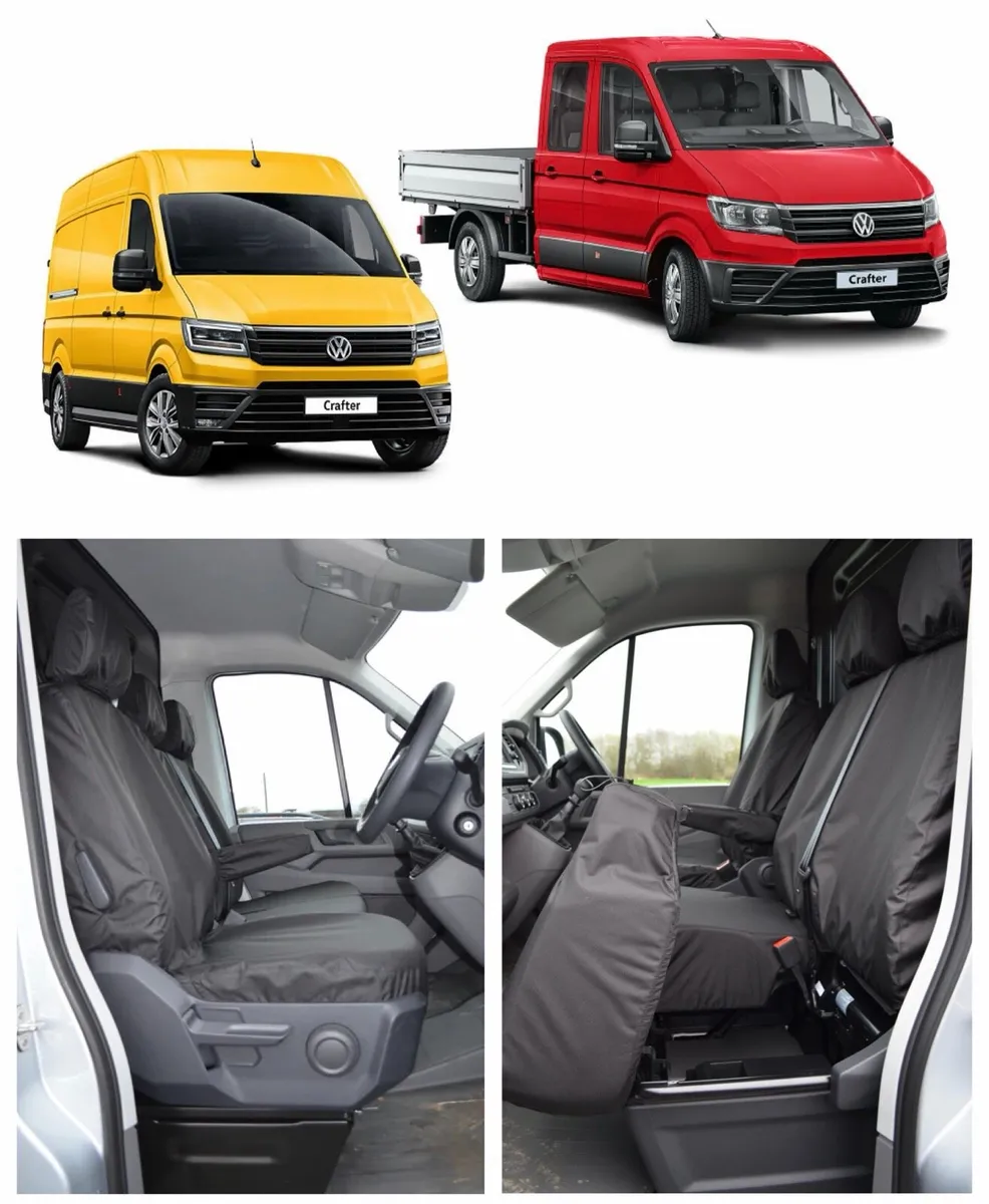 VOLKSWAGEN CRAFTER HEAVY DUTY SEAT COVERS 2017- - Image 1