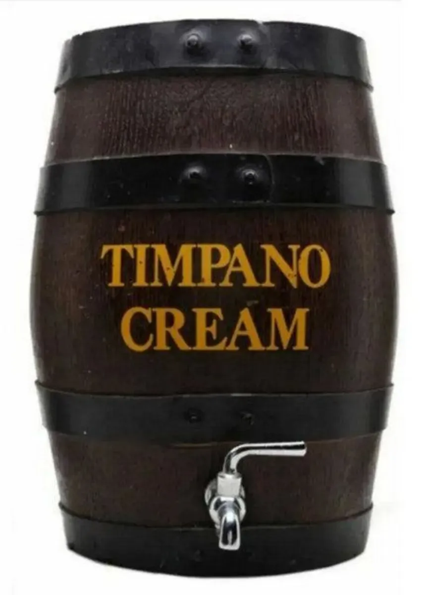Vintage Timpano Cream Serving Barrel - Image 3