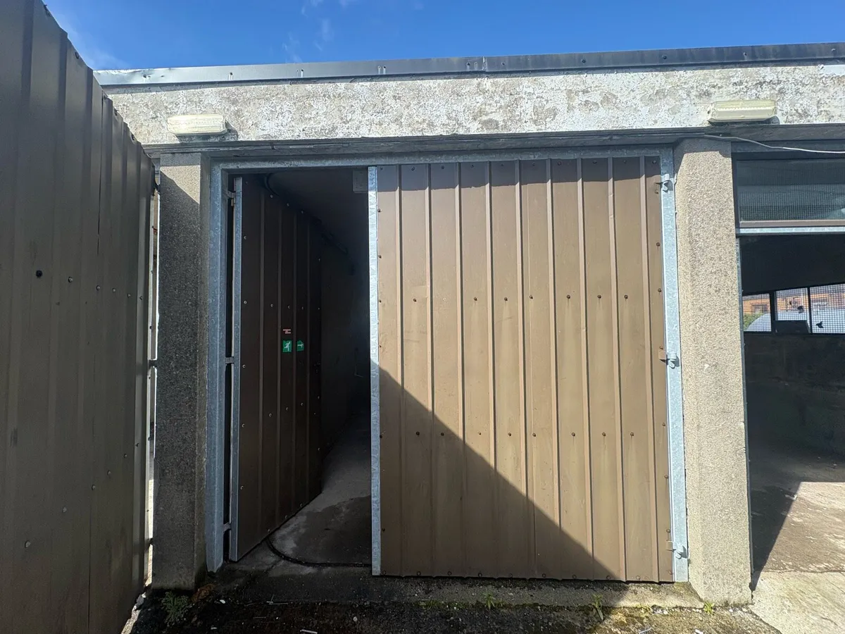 Shed/workshop doors. Galvanised frame - Image 1
