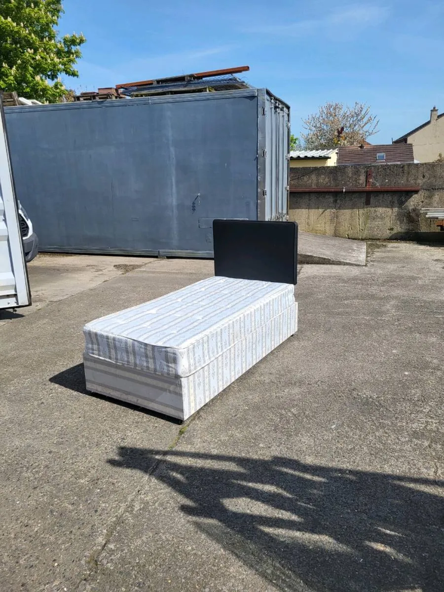 Single Bed with Headboard - Image 1
