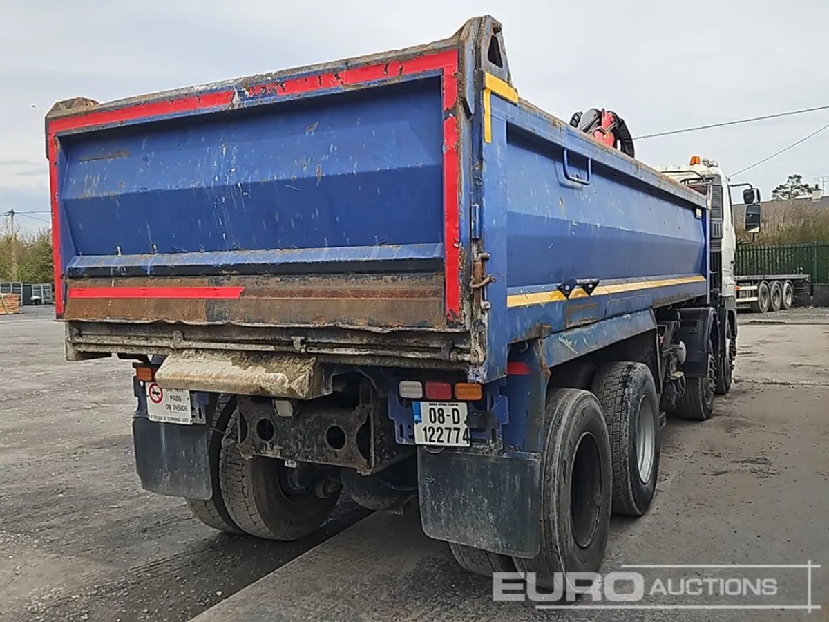 2008 Hino 8x4 Tipper Grab Lorry - Image 4