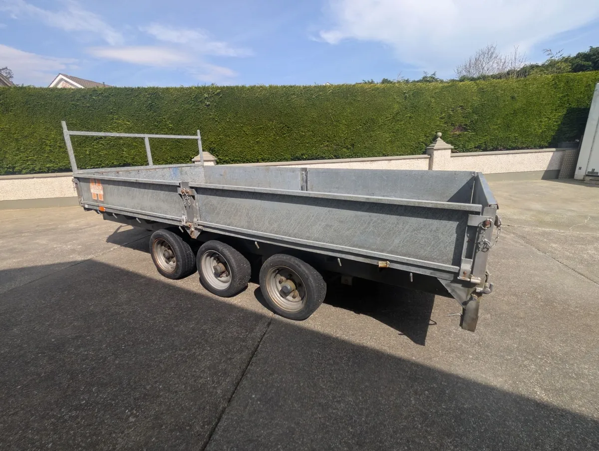 Hudson 14 Ft Tri Axle Trailer - Image 1