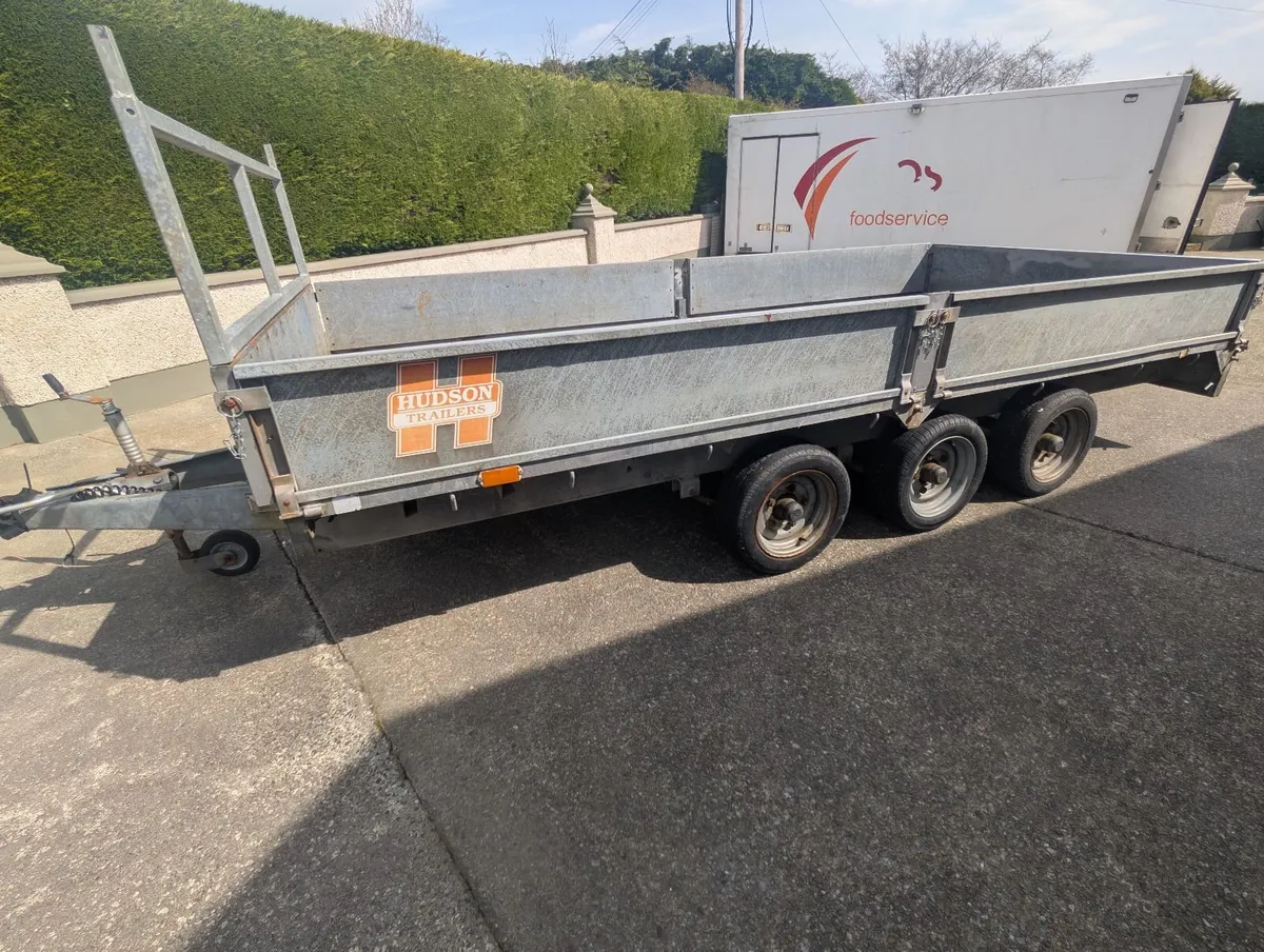 Hudson 14 Ft Tri Axle Trailer - Image 3