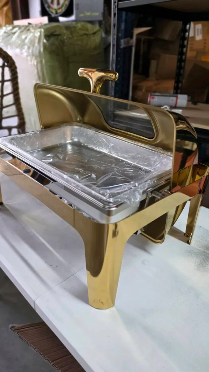 Catering dishes, chafing dishes, food warmers new - Image 3