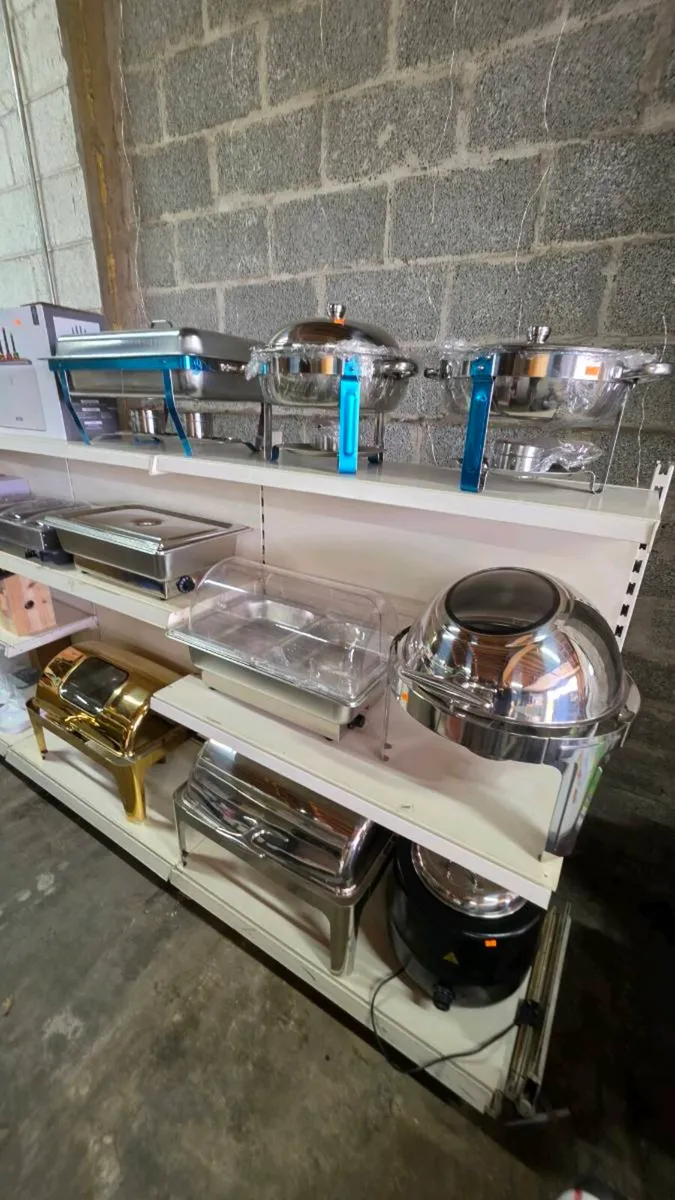 Catering dishes, chafing dishes, food warmers new - Image 1