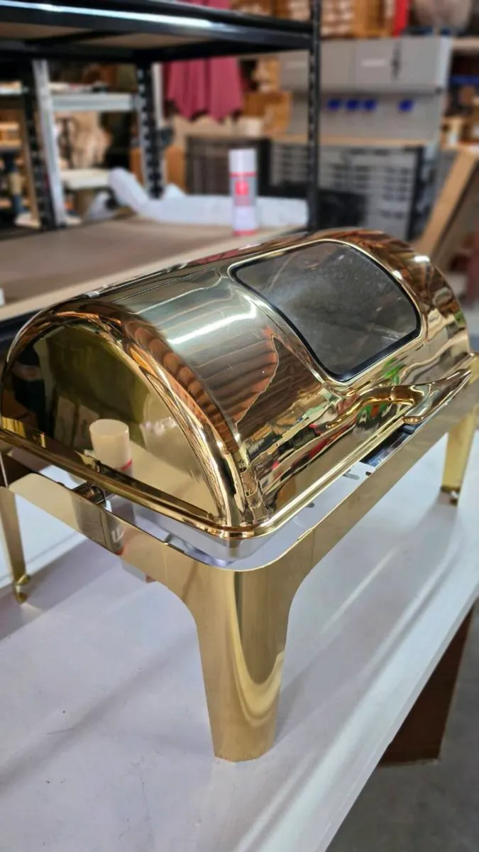 Catering dishes, chafing dishes, food warmers new - Image 2