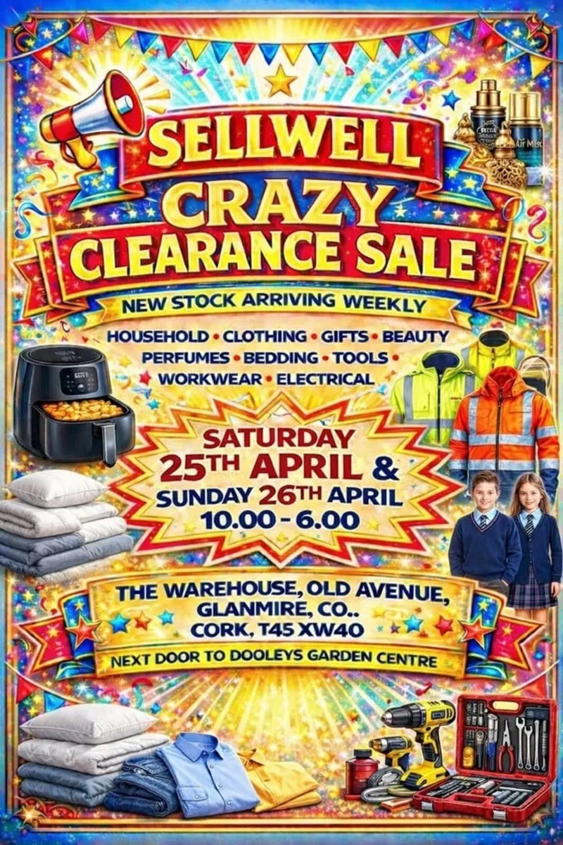 Crazy stock clearance