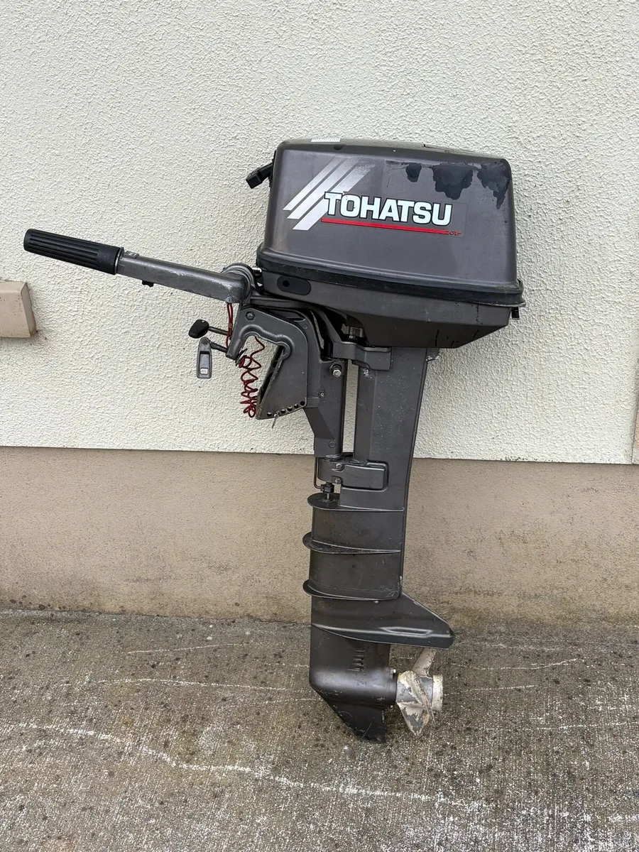 Tohatsu 8hp longshaft outboard - Image 3