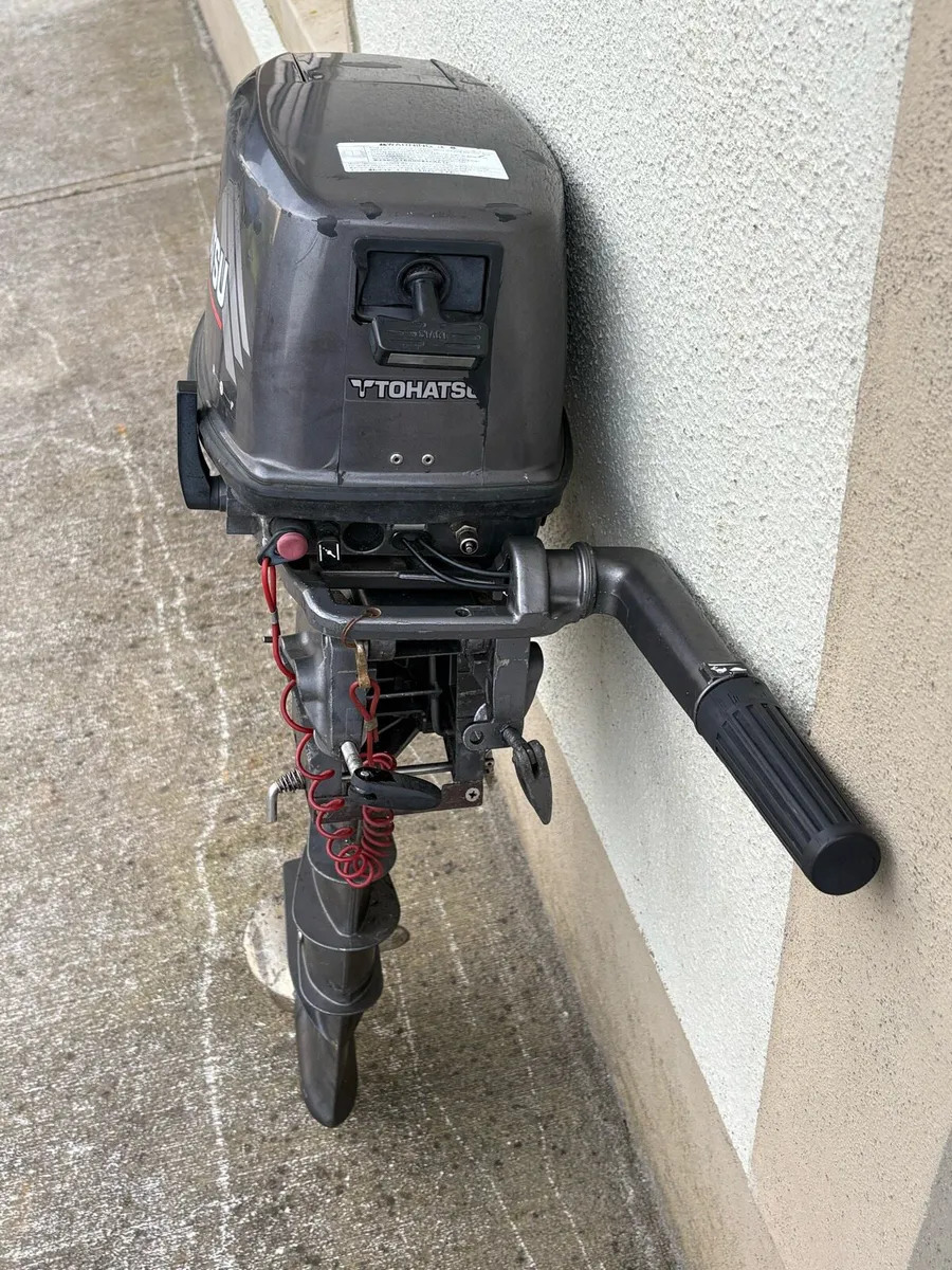 Tohatsu 8hp longshaft outboard - Image 4