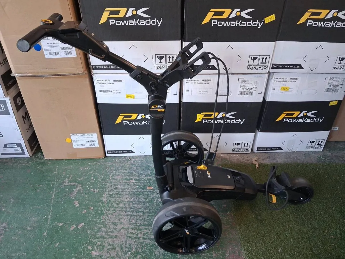 Powakaddy FX3 and new 18 hole battery - Image 1
