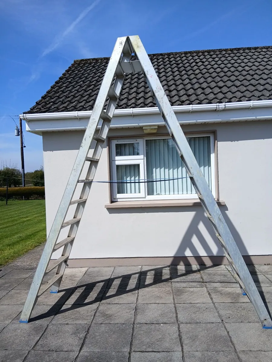 Aluminium step ladder - Image 1