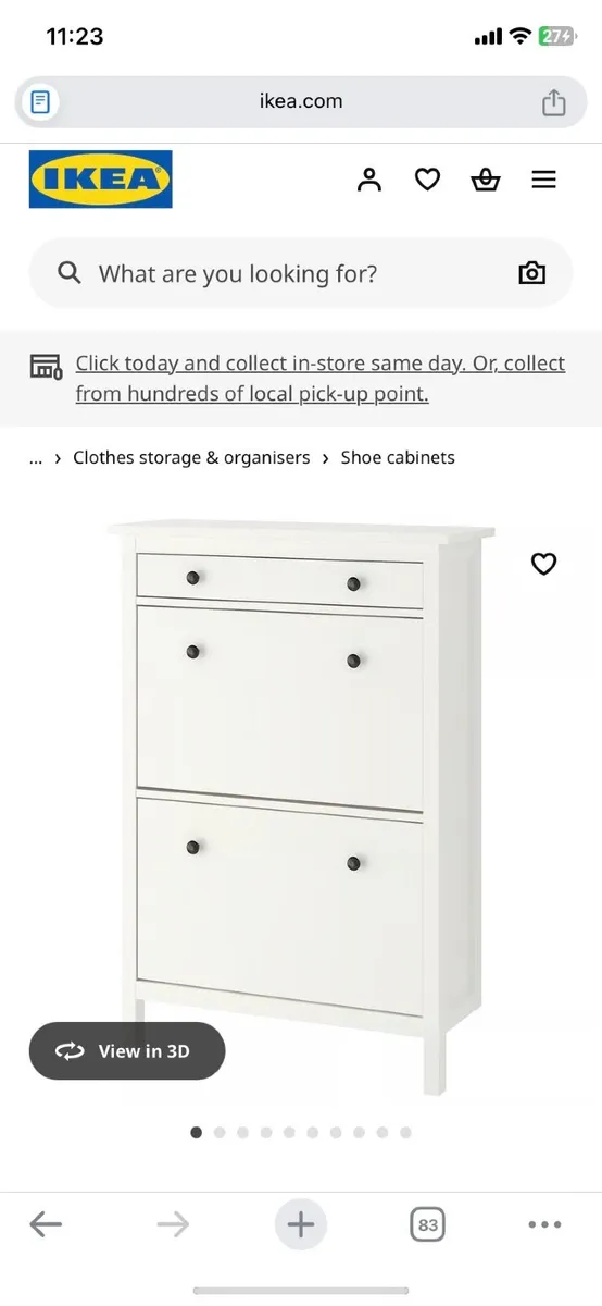 IKEA Shoe Cabinet - Image 1