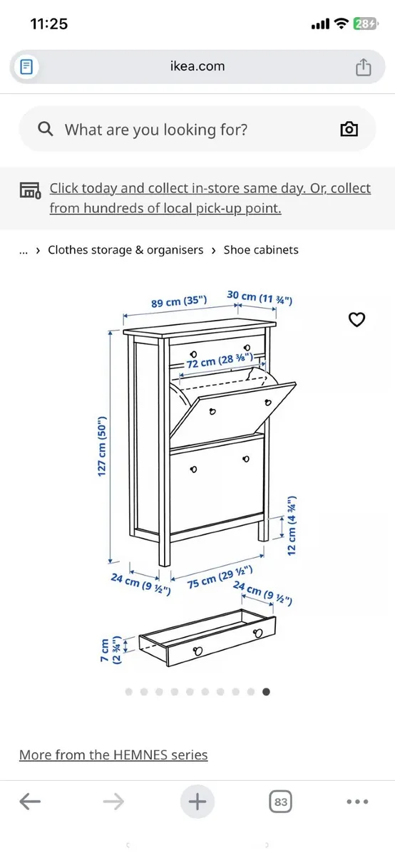 IKEA Shoe Cabinet - Image 2