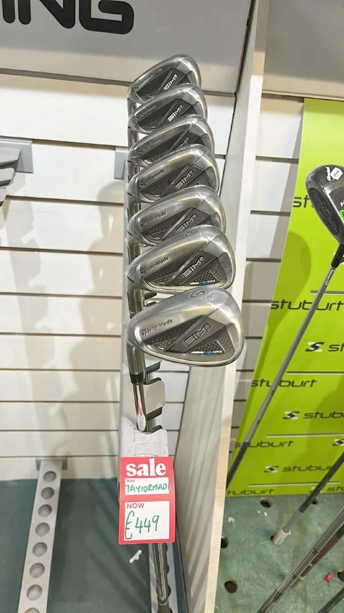 Taylormade SIM2 LEFT HAND 5-SW KBS Regular €445 - Image 3