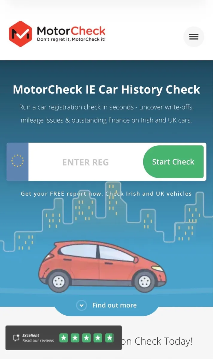 MotorCheck Full History Report - Image 1