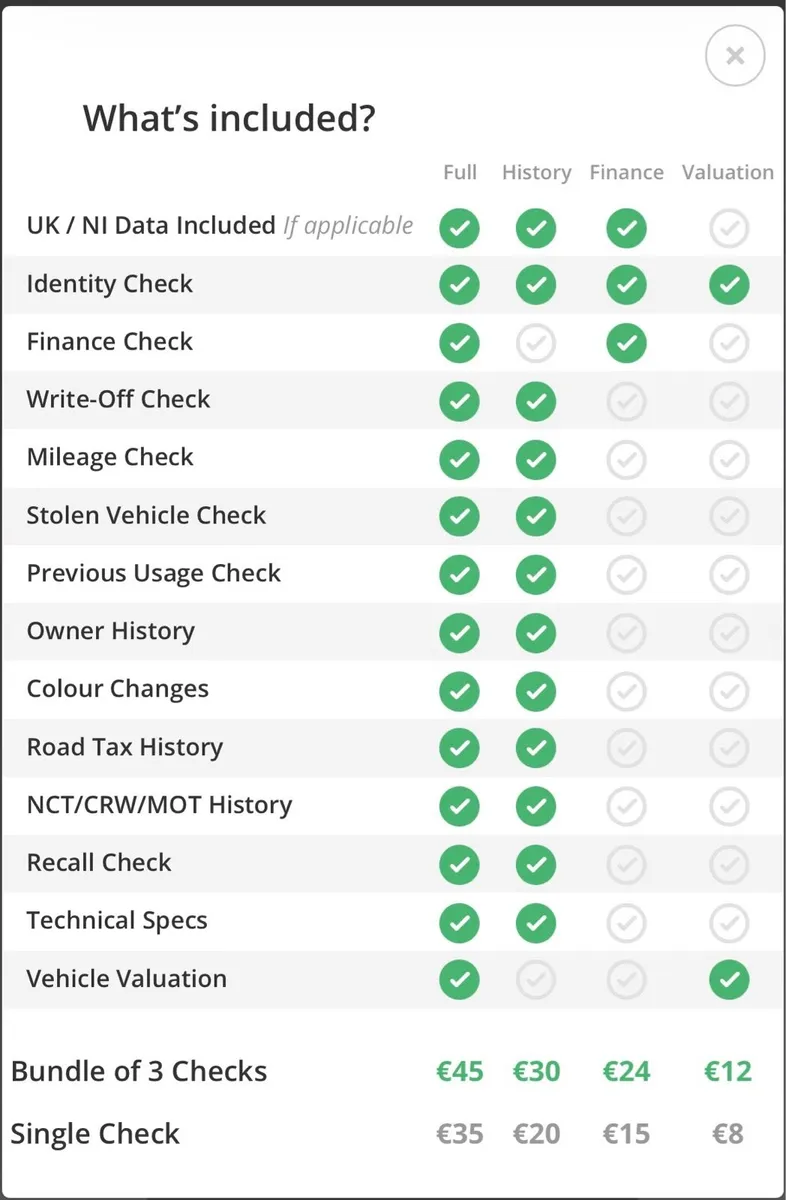 MotorCheck Full History Report - Image 2