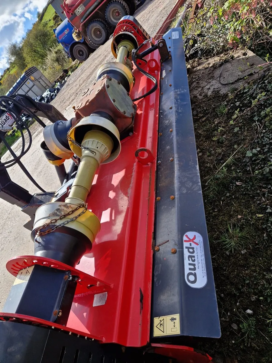Mulcher for hire. Powerwasher silage trailer quad - Image 3