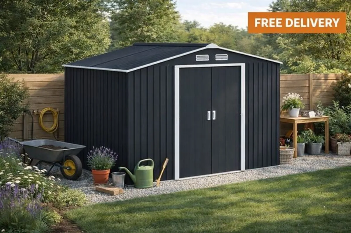 Metal Shed 9x6ft - Image 2