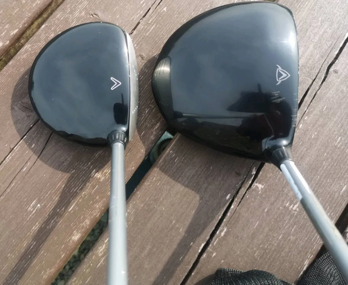 Left Ladies Callaway Diablo driver & 3 wood - Image 3