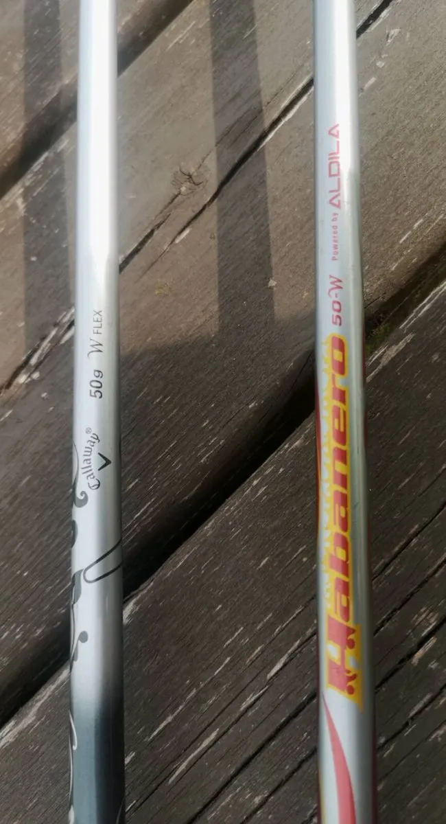 Left Ladies Callaway Diablo driver & 3 wood - Image 4