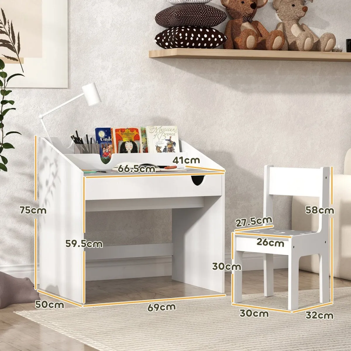 Children’s Desk & Chair Set - Image 3