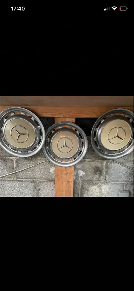 Mercedes Steel Wheel Covers