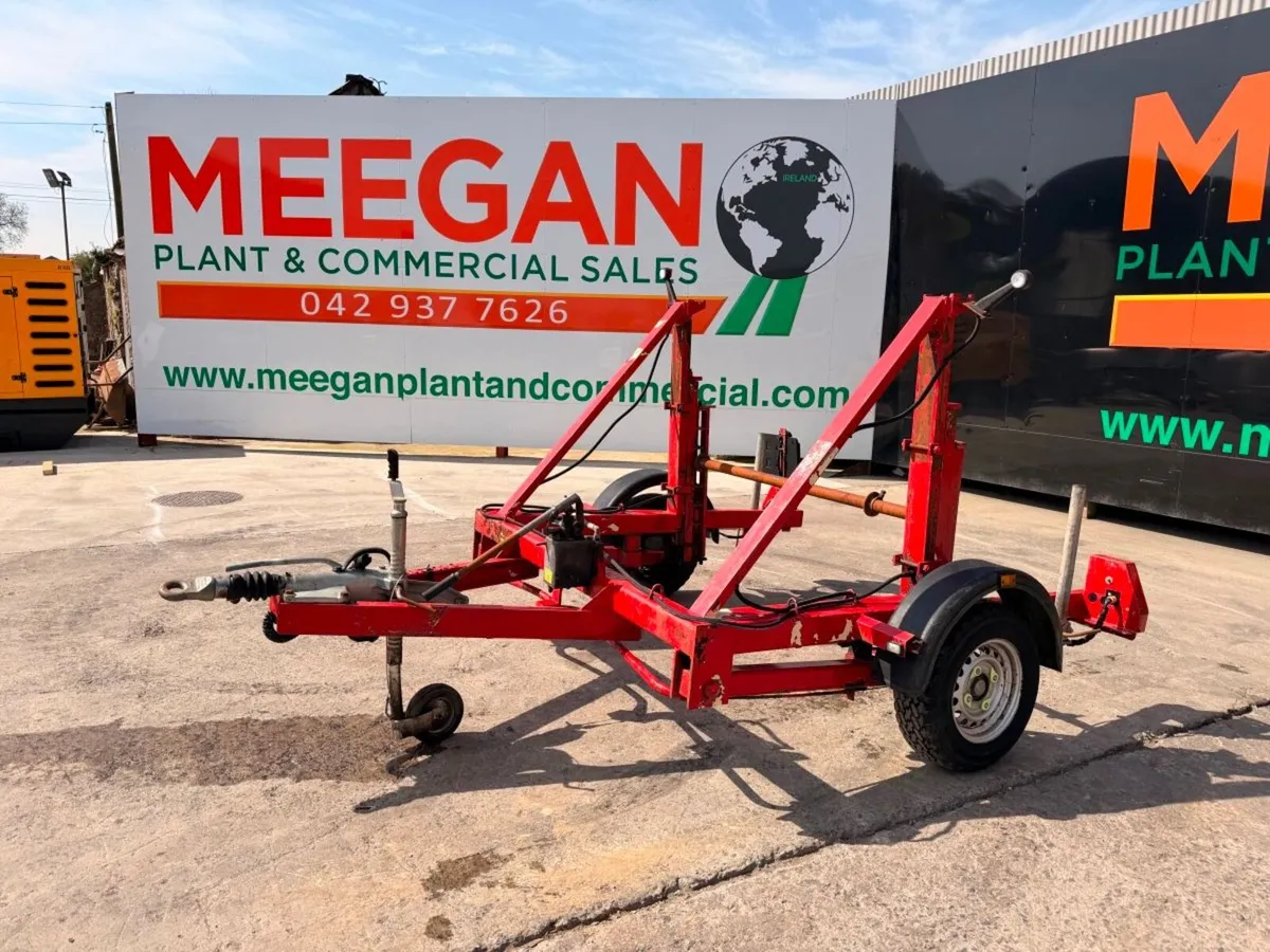 Cable drum trailer - Image 1