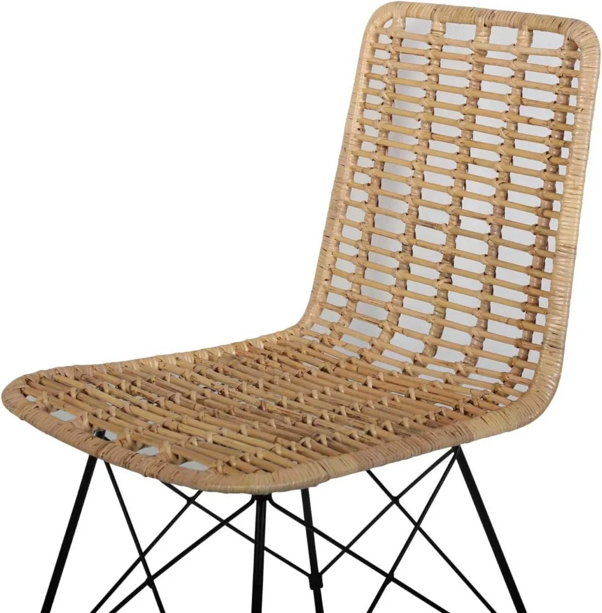 Valencia Natural Rattan Chair Hand-Woven Premium - Image 4