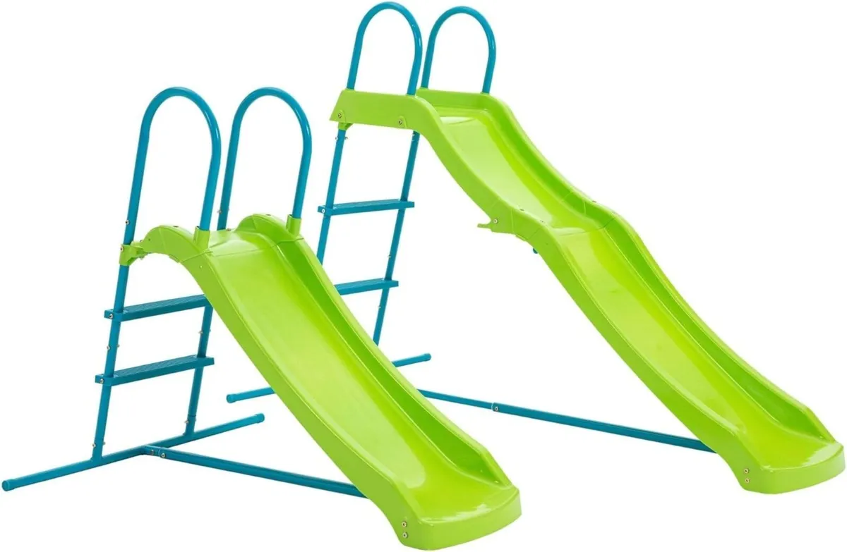 Small to Tall Growable Slide Green - Image 1