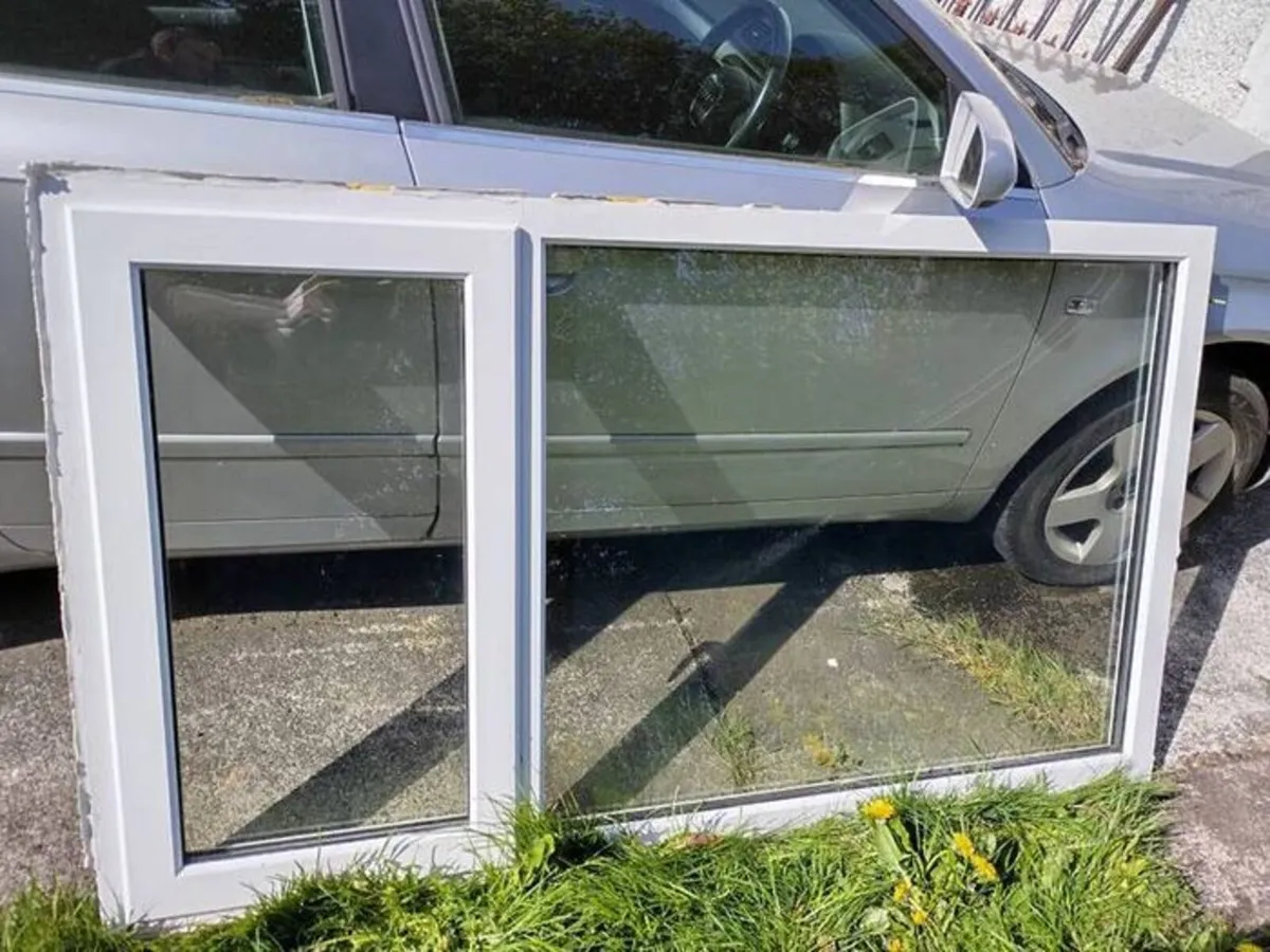 PVC Double glazed window- High Quality 178 X 102cm