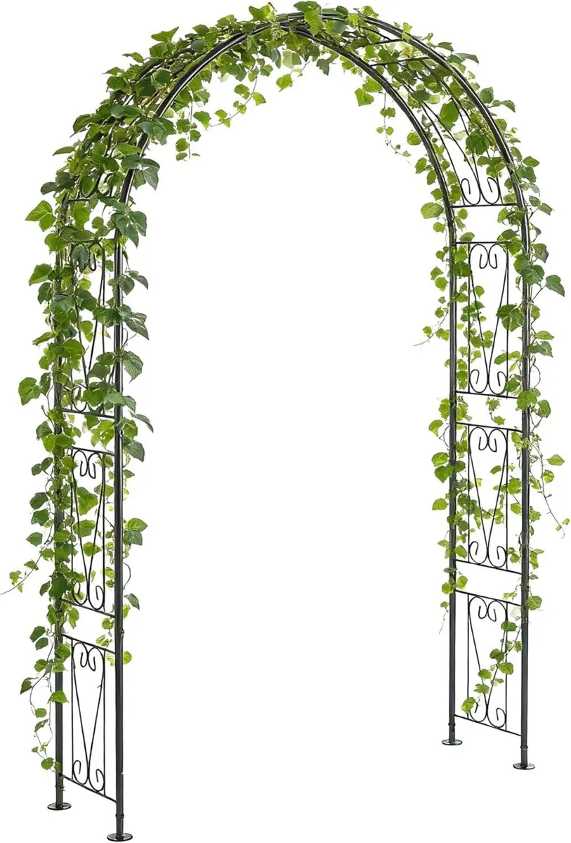 Garden Arch Arbour Trellis for Climbing Plants - Image 1