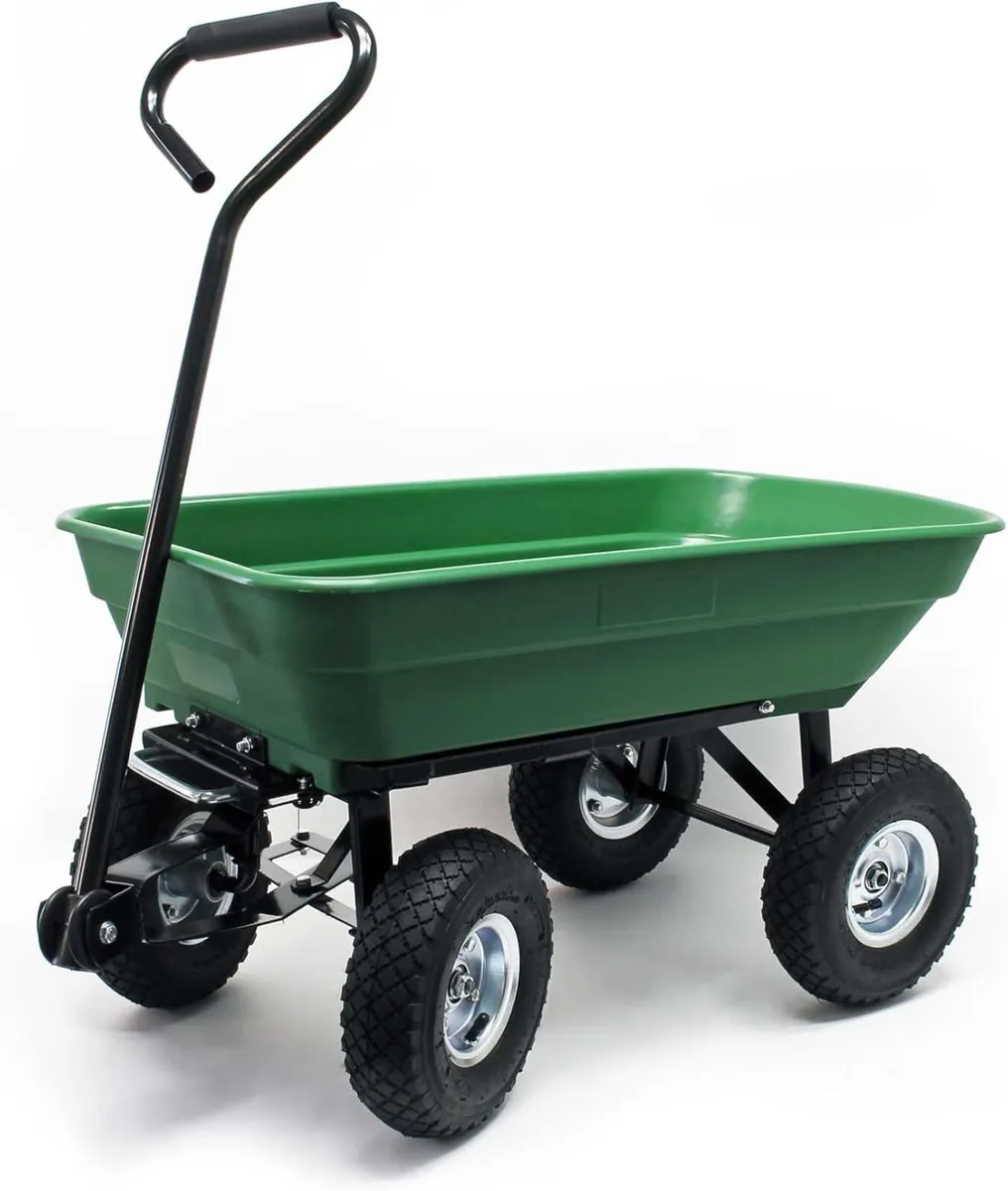 Dump Cart Capacity 50l max. load 200kg Garden - Image 1