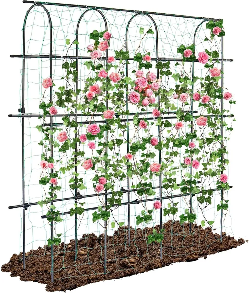 6x6 Feet Garden Trellis for Climbing Plant Large - Image 1