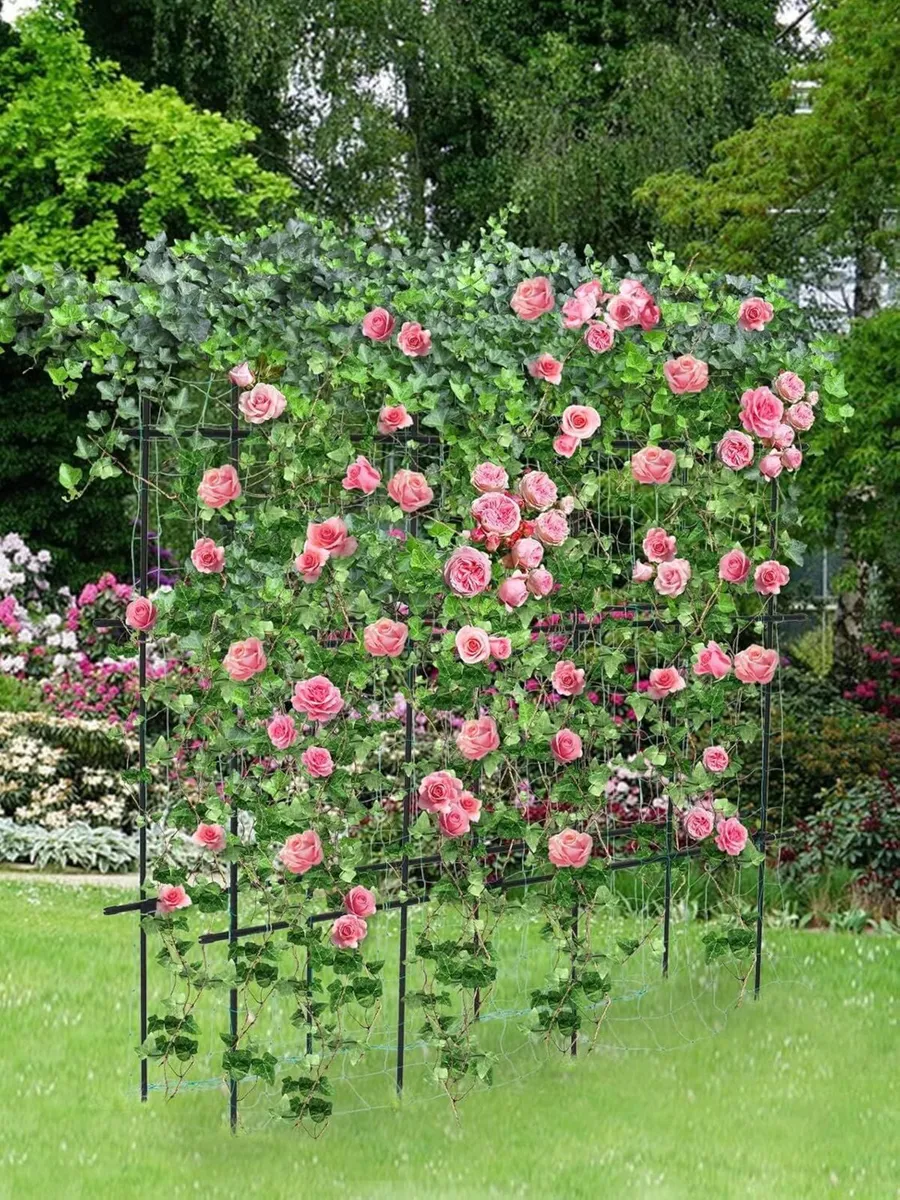 6x6 Feet Garden Trellis for Climbing Plant Large - Image 2