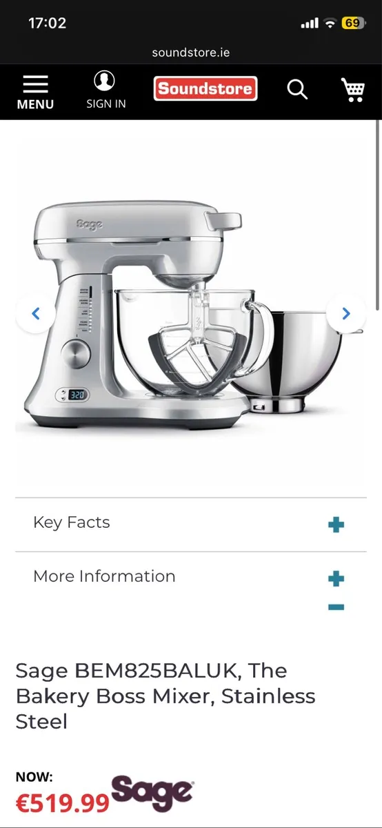 Sage Cake mixer - Image 1