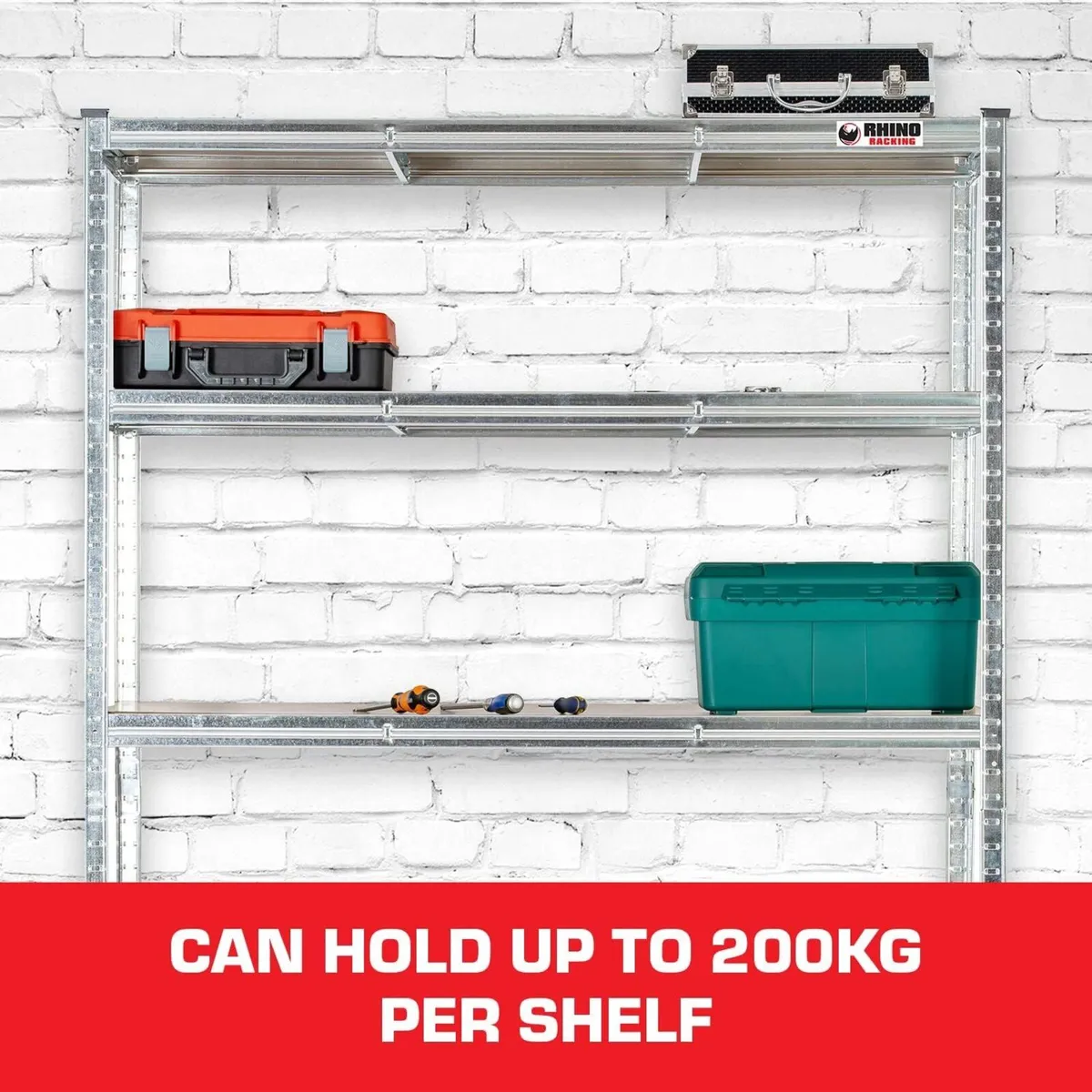 Heavy-Duty Garage Shelving unit – 5-Tier Steel - Image 3