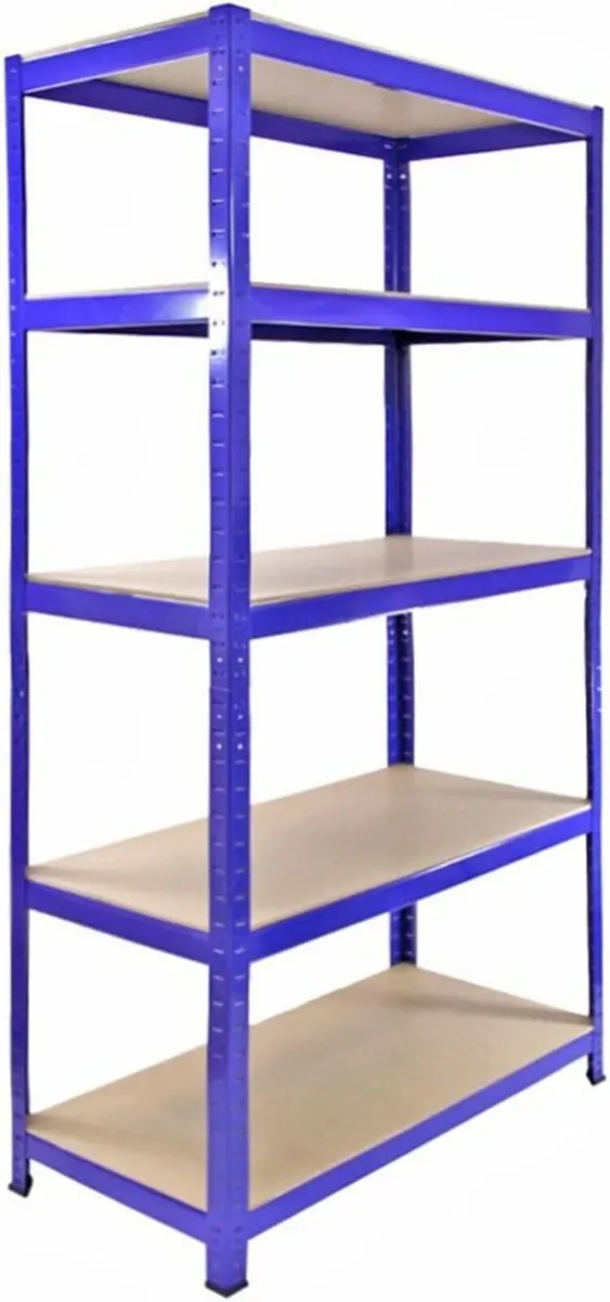 T-Rax Pack of 3 Garage Shelving Units 5 Tier - Image 3