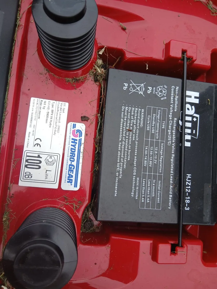 Castlegarden Ride - on Lawnmower - Image 2