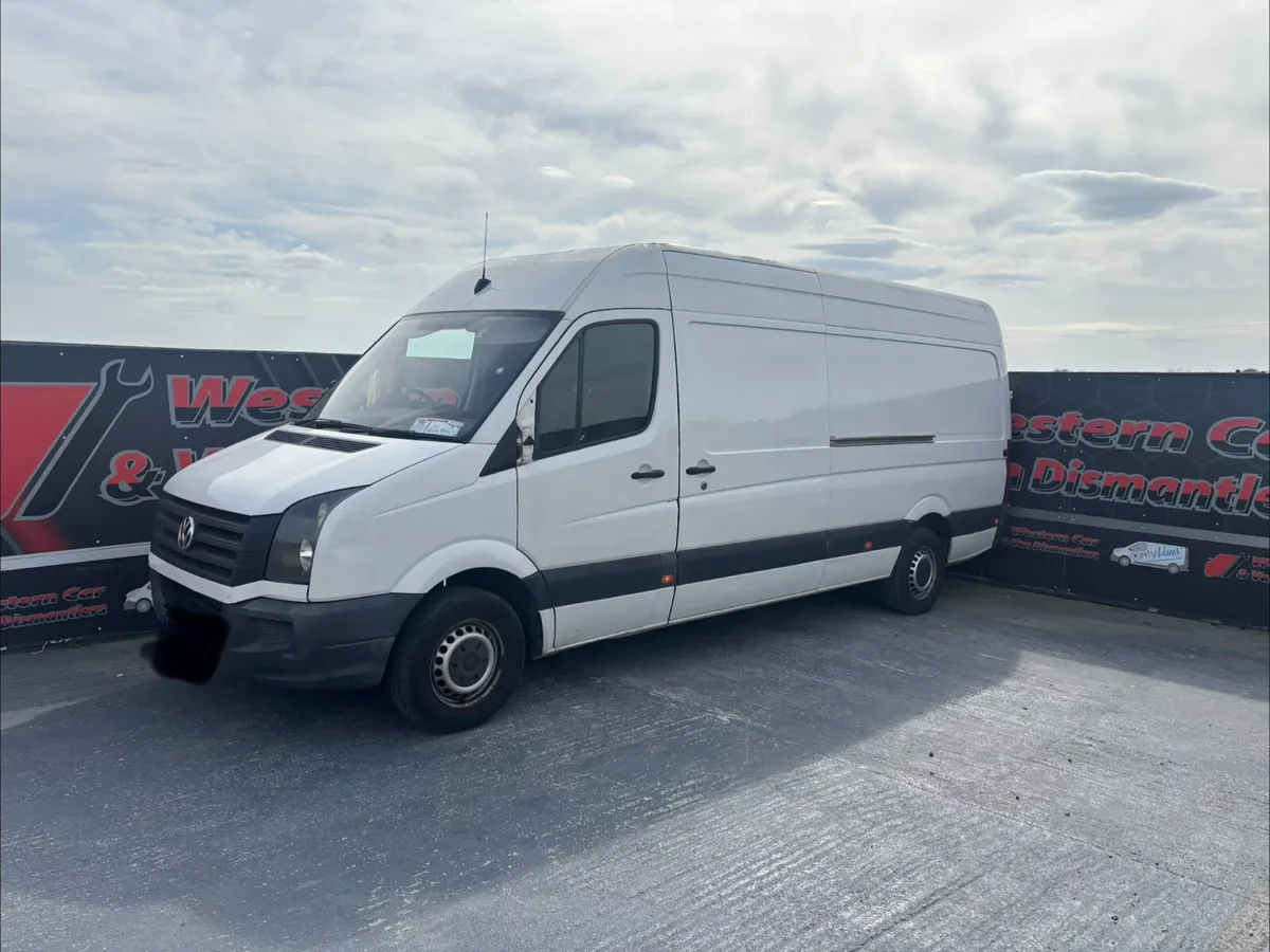 2016 Volkswagen crafter 2.0 tdi for dismantling