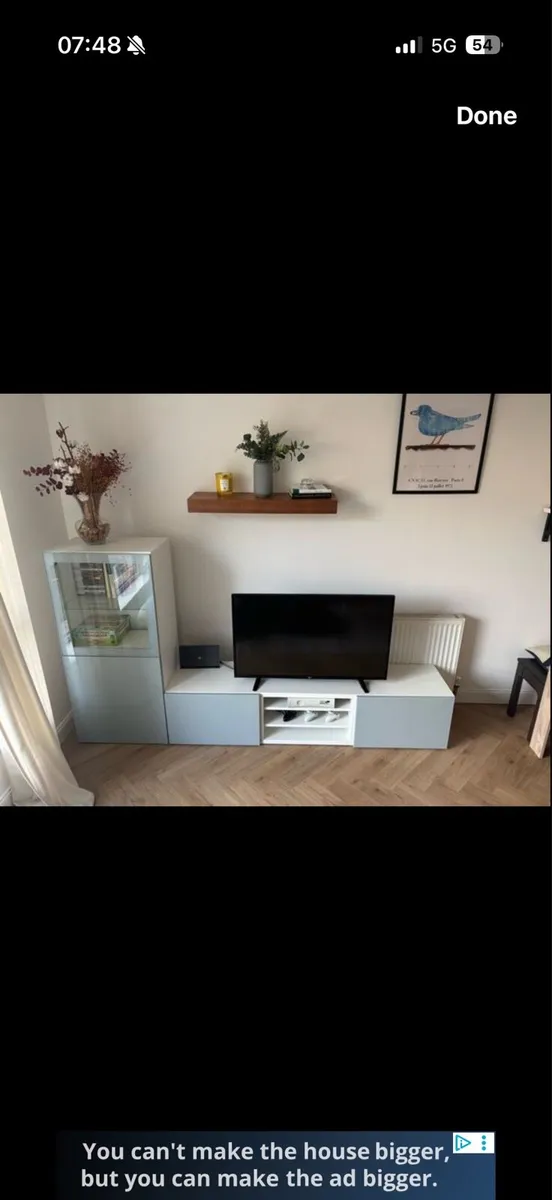 TV Stand and Storage - Image 1