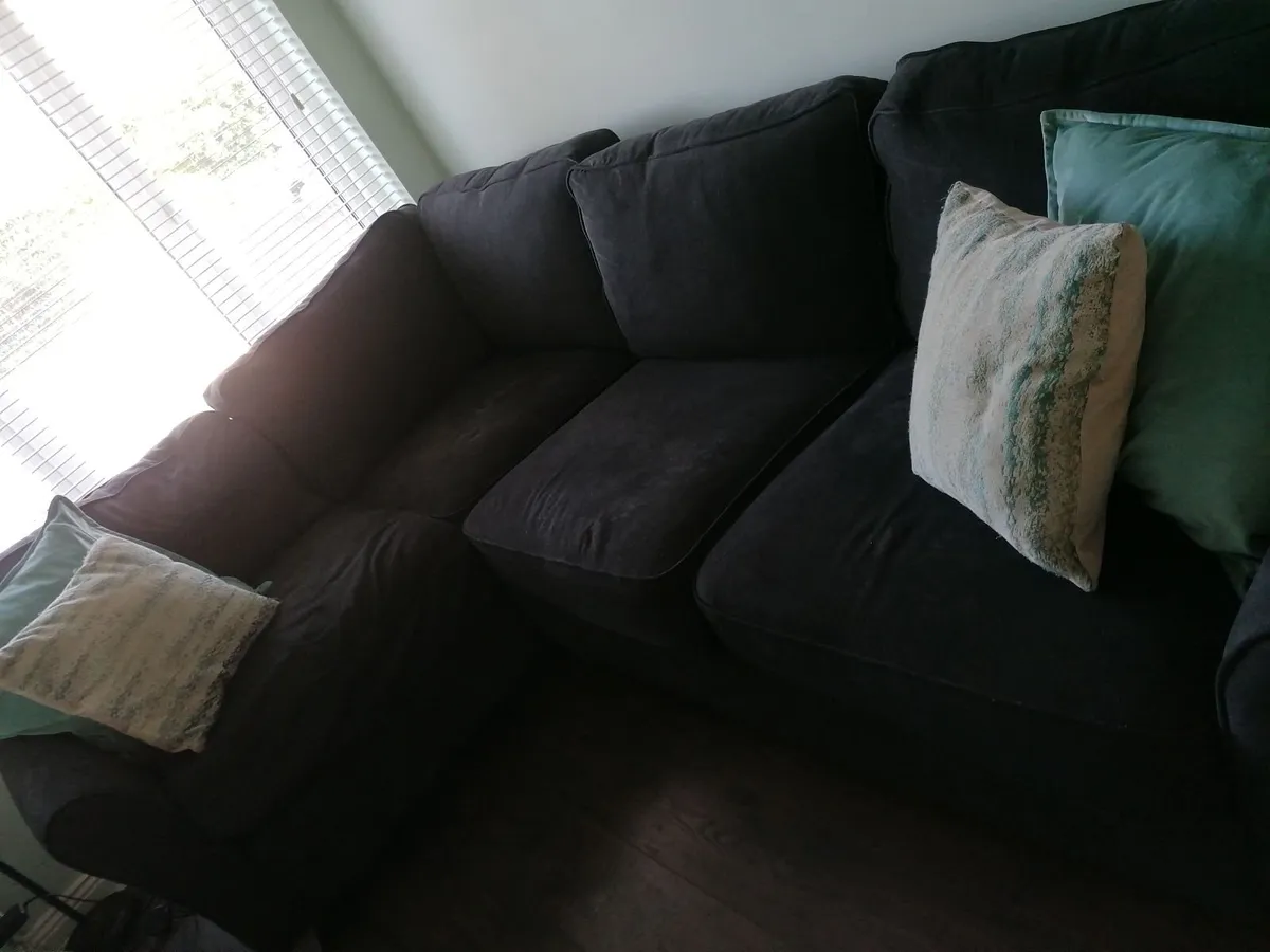 Grey L Couch - Image 1