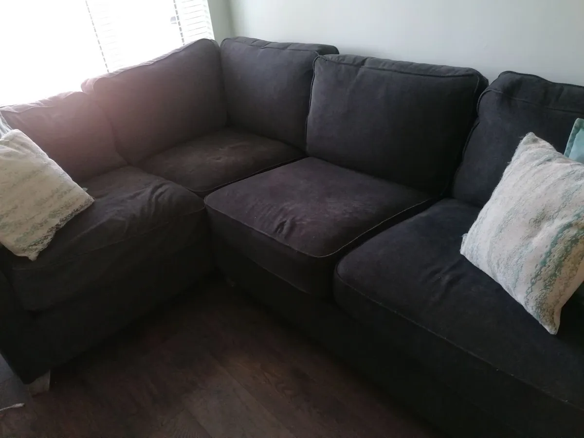 Grey L Couch - Image 4