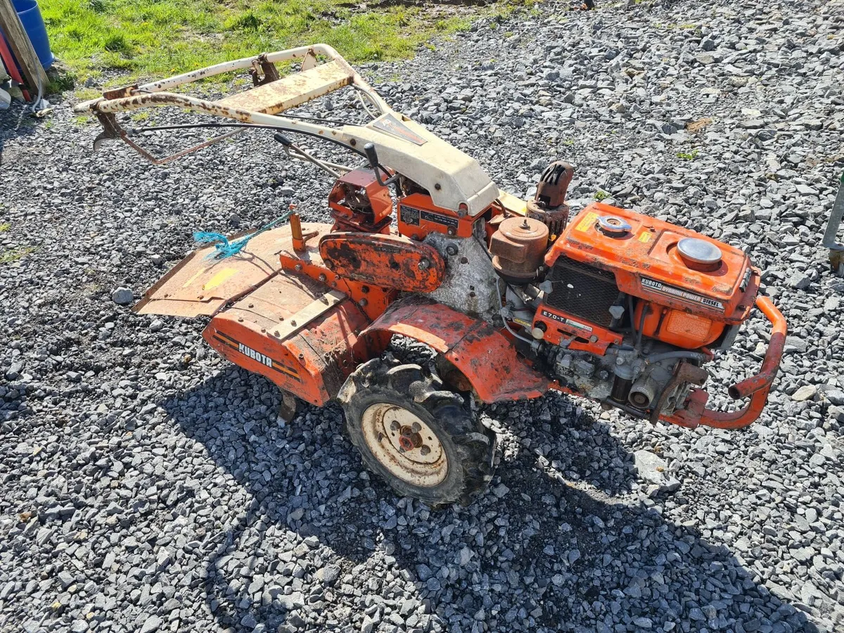 Lawn Equipment - Kubota 20" Rotavator Diesel - Image 2