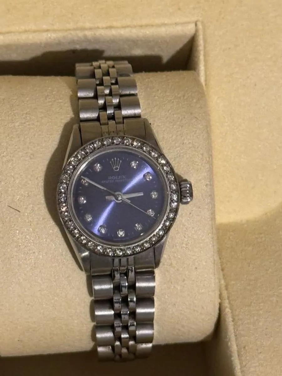 Rolex ladies datejust 26mm box and papers - Image 4