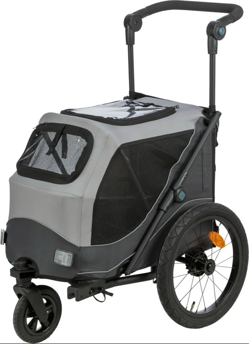 Dog Stroller with bike attachment - Image 4