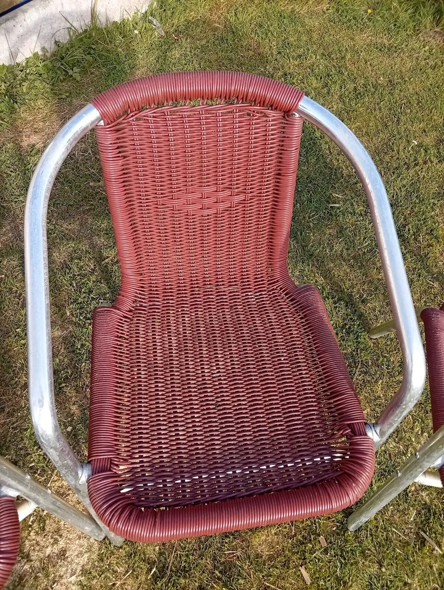 Garden chairs 6 pieces - Image 2