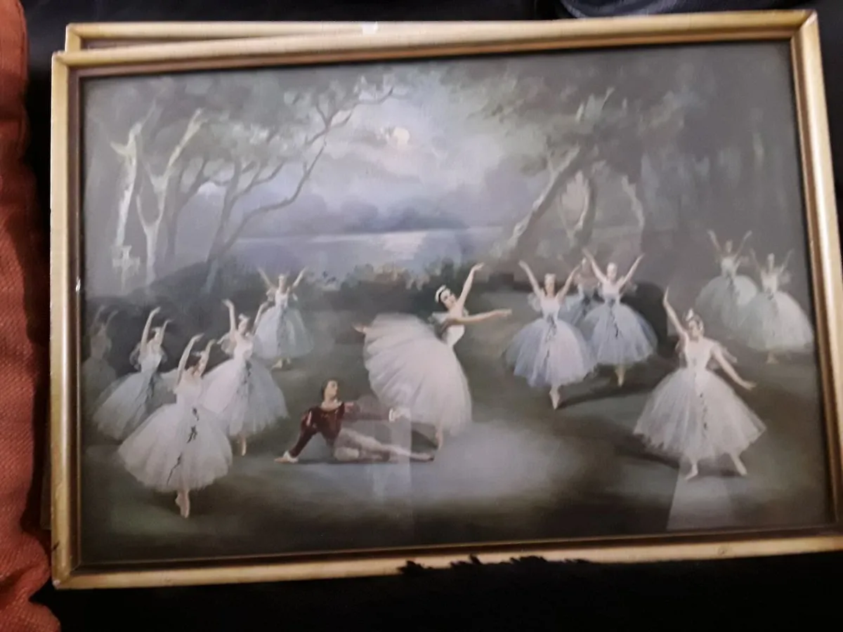 Two very old vintage pictures print - Image 2